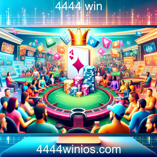 Descubra a Categoria 'Comunidade' no 4444 Win: Jogando e Conectando